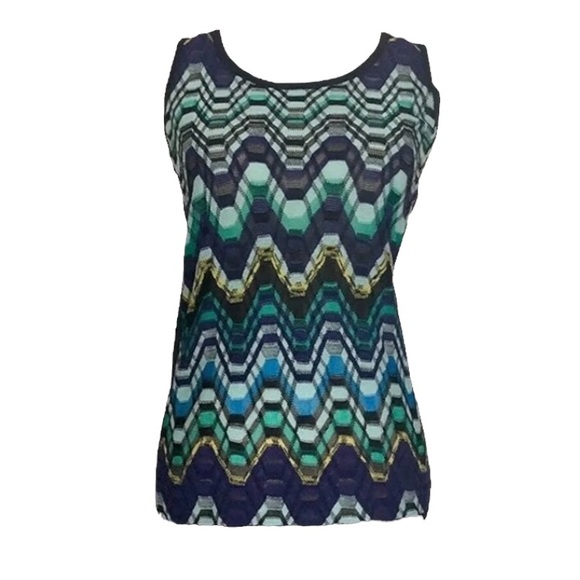 NIC + ZOE ‘ZigZag’ Knit Top | S - Picture 7 of 9